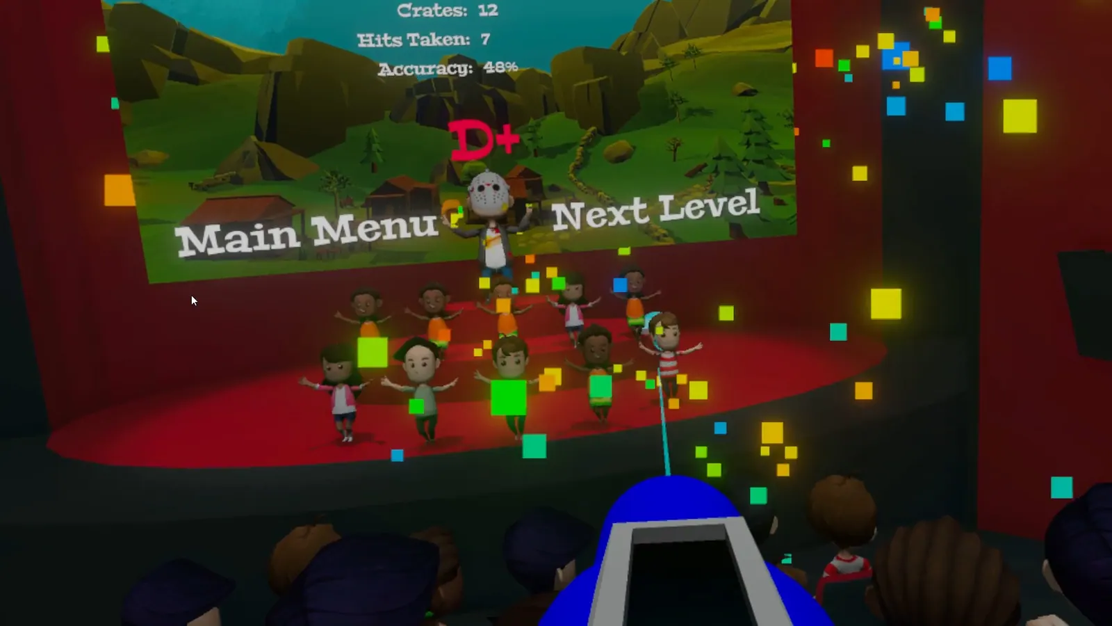 Скриншот 2 игры Epic Food Fight VR