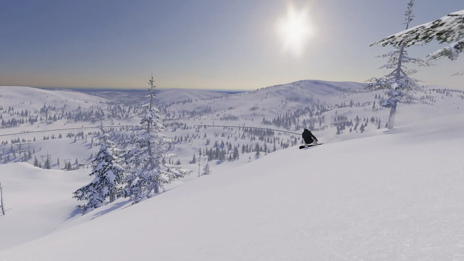 Скриншот 7 игры The Snowboard Game