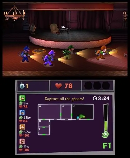 Скриншот 3 игры Luigi's Mansion 2