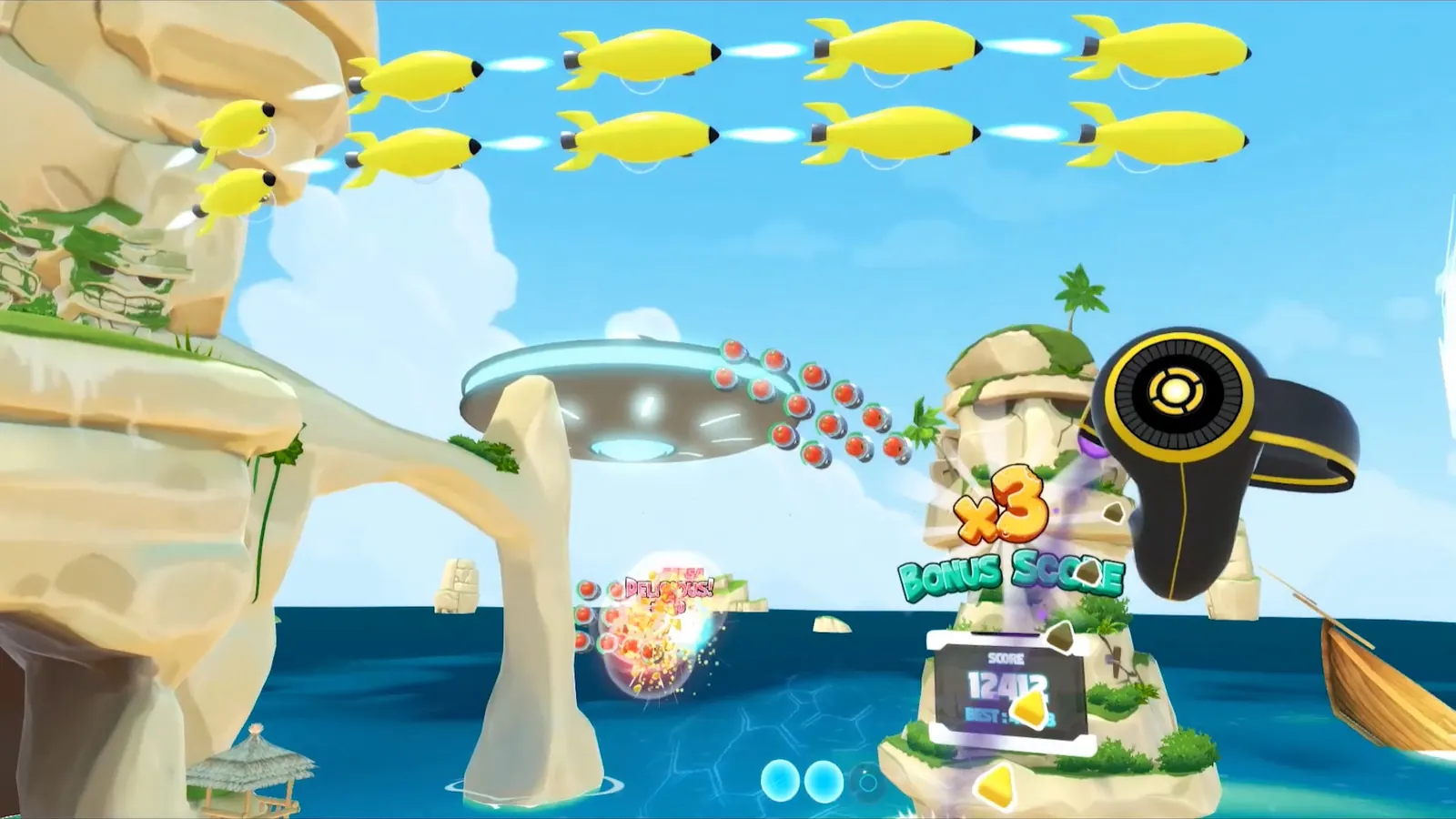 Скриншот 5 игры Fruit Attacks VR