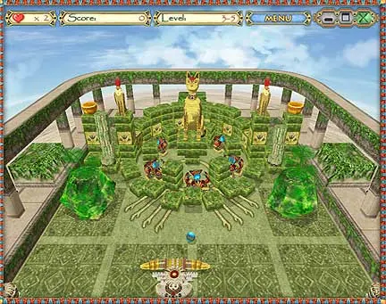 Скриншот 5 игры Egyptian Ball