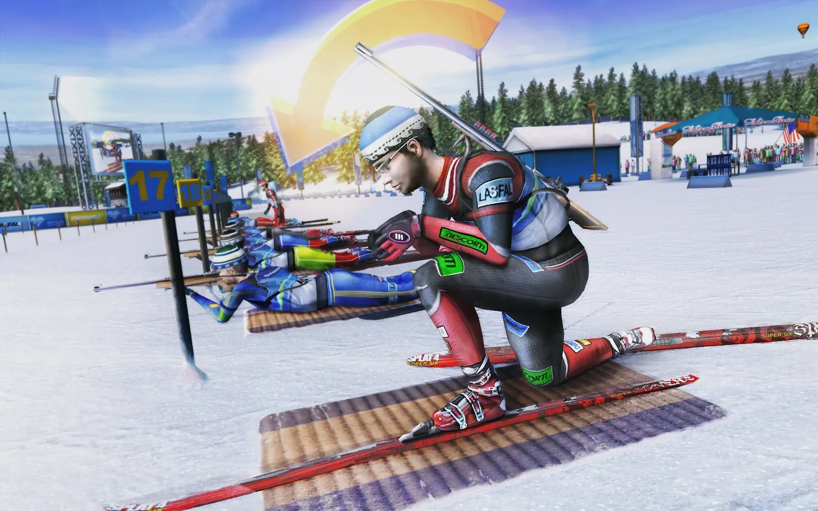 Скриншот 3 игры Biathlon 2009