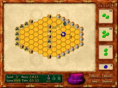 Скриншот 5 игры Hexalot