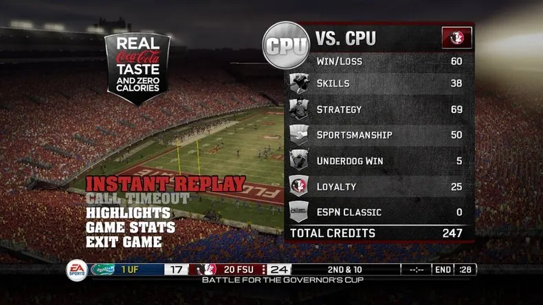 Скриншот 5 игры NCAA Football 10