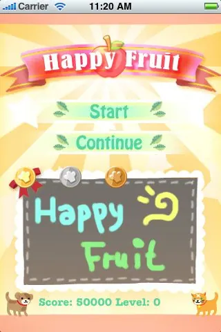 Скриншот 3 игры Happy Fruit