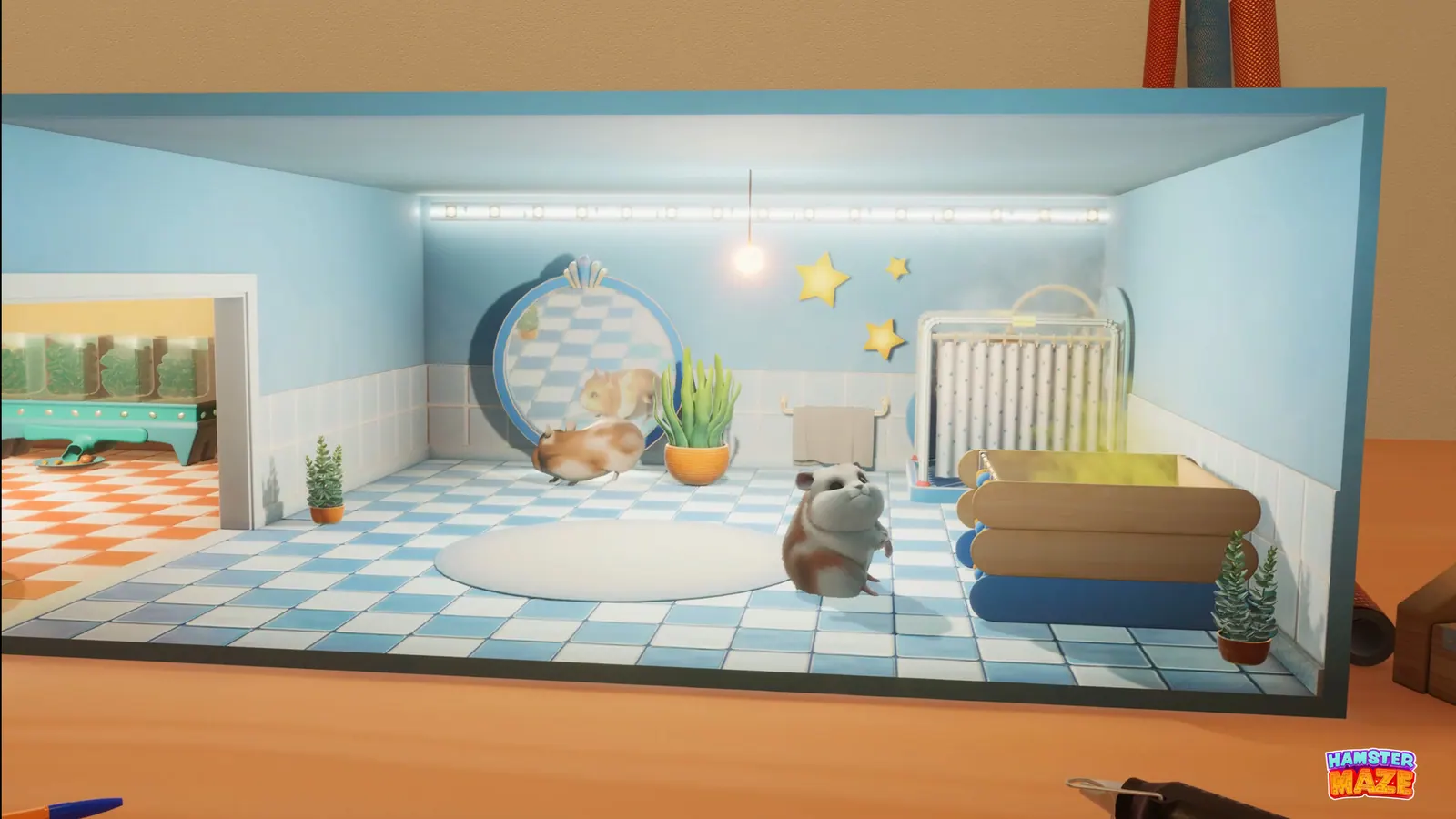 Скриншот 2 игры Hamster Maze