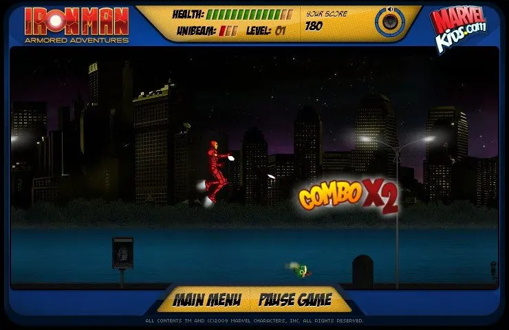 Скриншот 2 игры Marvel Action Pack
