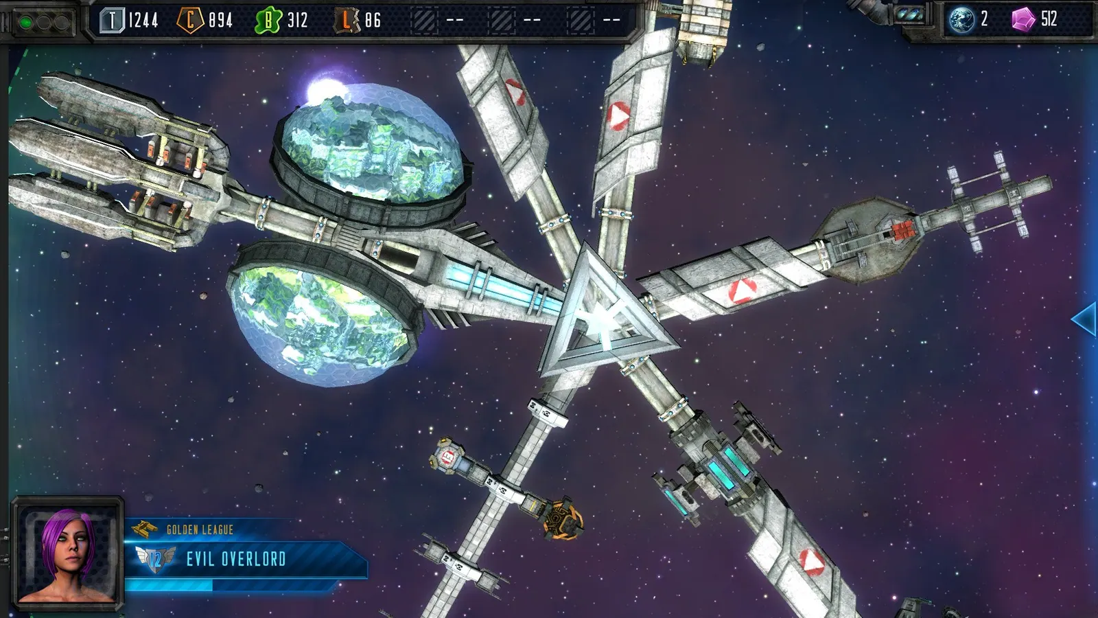 Скриншот 2 игры Space Battle Core