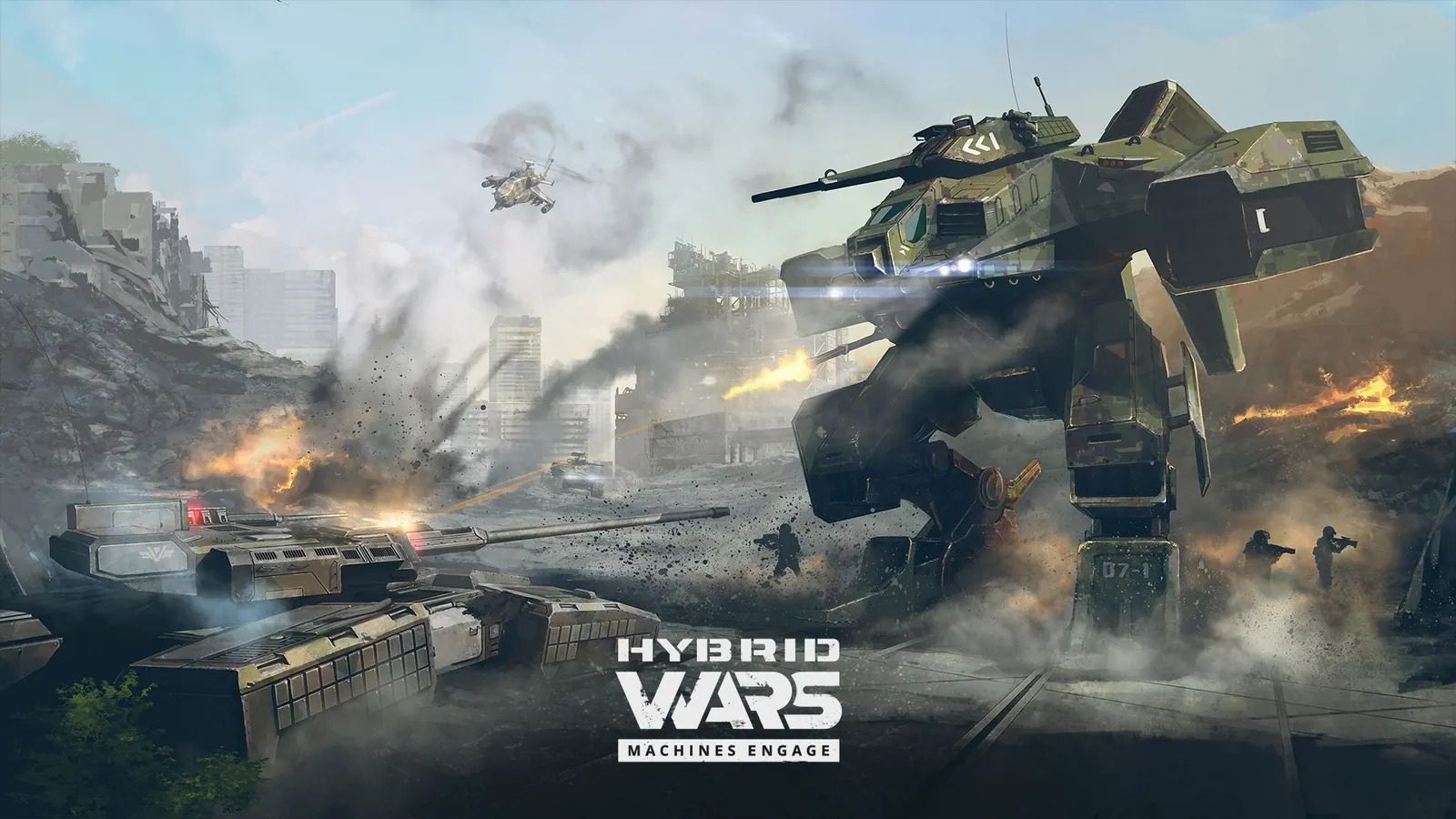 Скриншот 7 игры Hybrid Wars