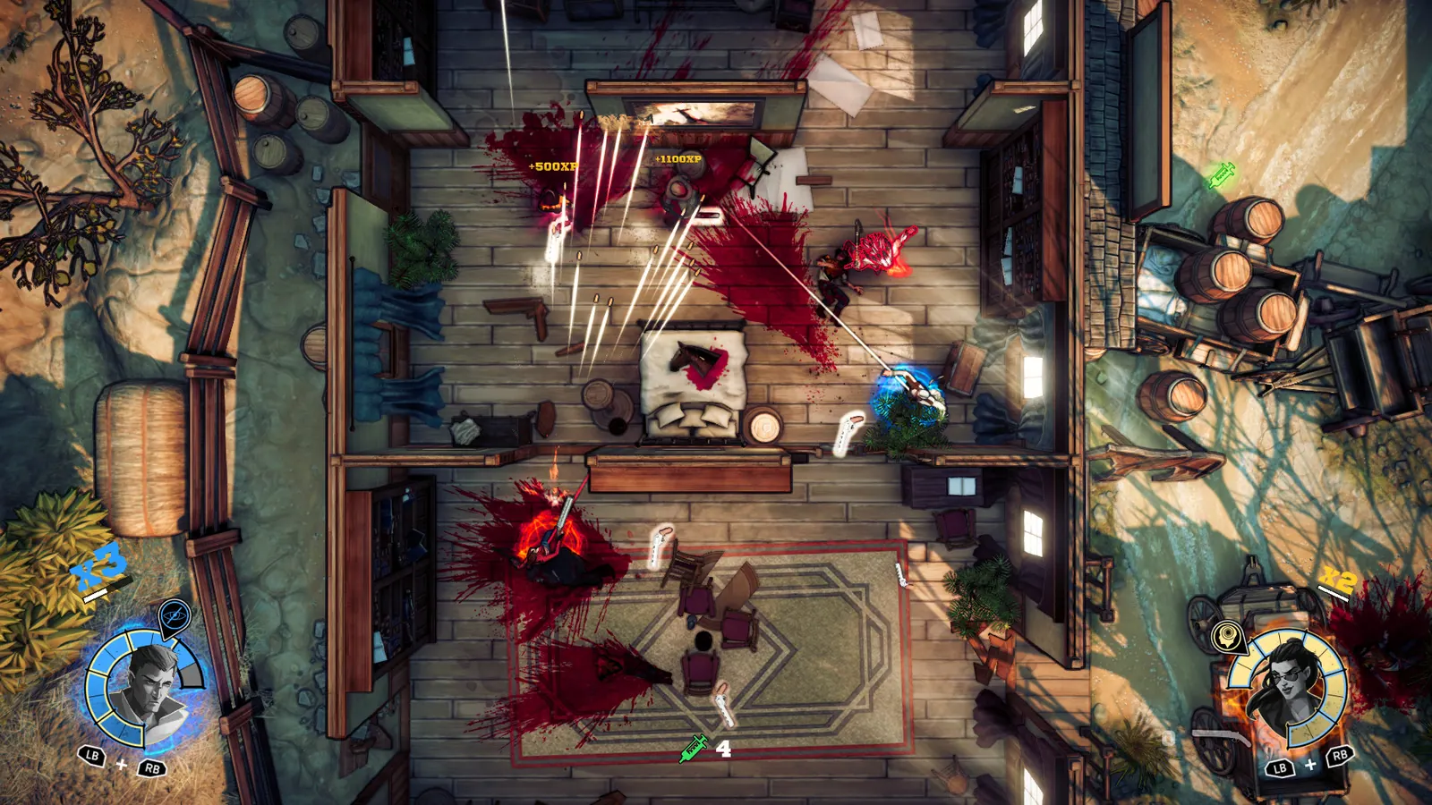 Скриншот 4 игры God’s Trigger