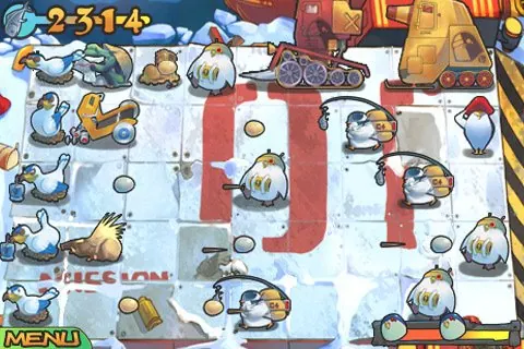 Скриншот 4 игры Bear Vs Penguins