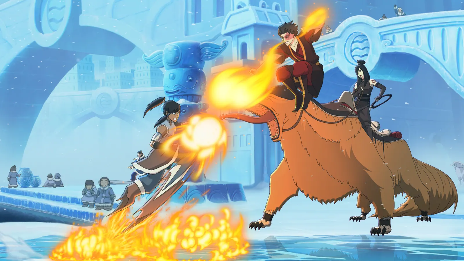 Скриншот 2 игры Avatar Legends: The Fighting Game