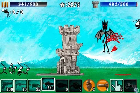 Скриншот 2 игры Cartoon Defence