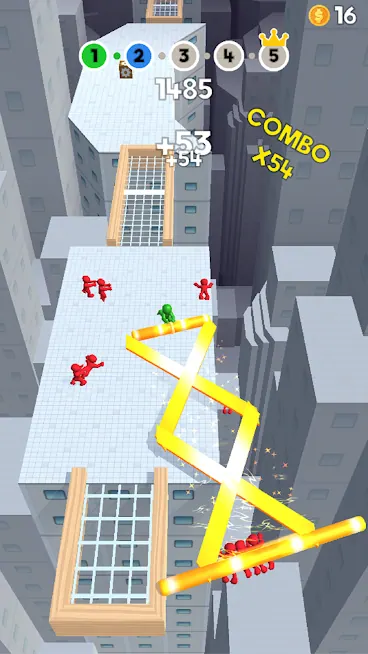 Скриншот 4 игры Push'em all