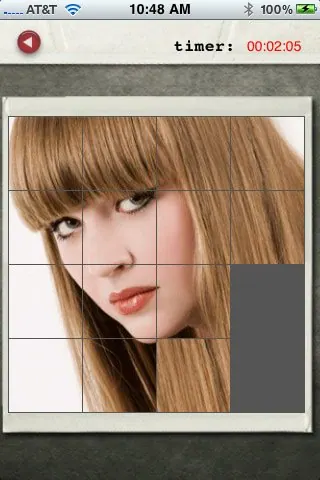 Скриншот 2 игры Pin Up Puzzle