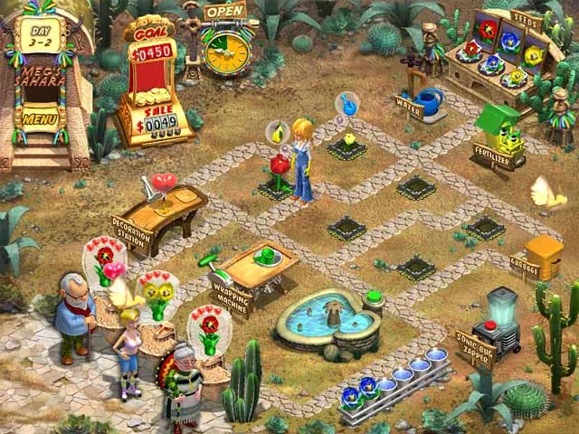 Скриншот 5 игры Flower Shop - Big City Break
