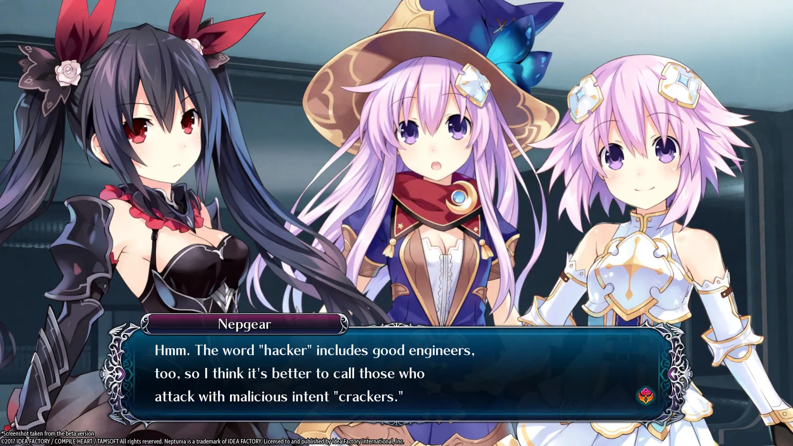 Скриншот 5 игры Cyberdimension Neptunia: 4 Goddesses Online