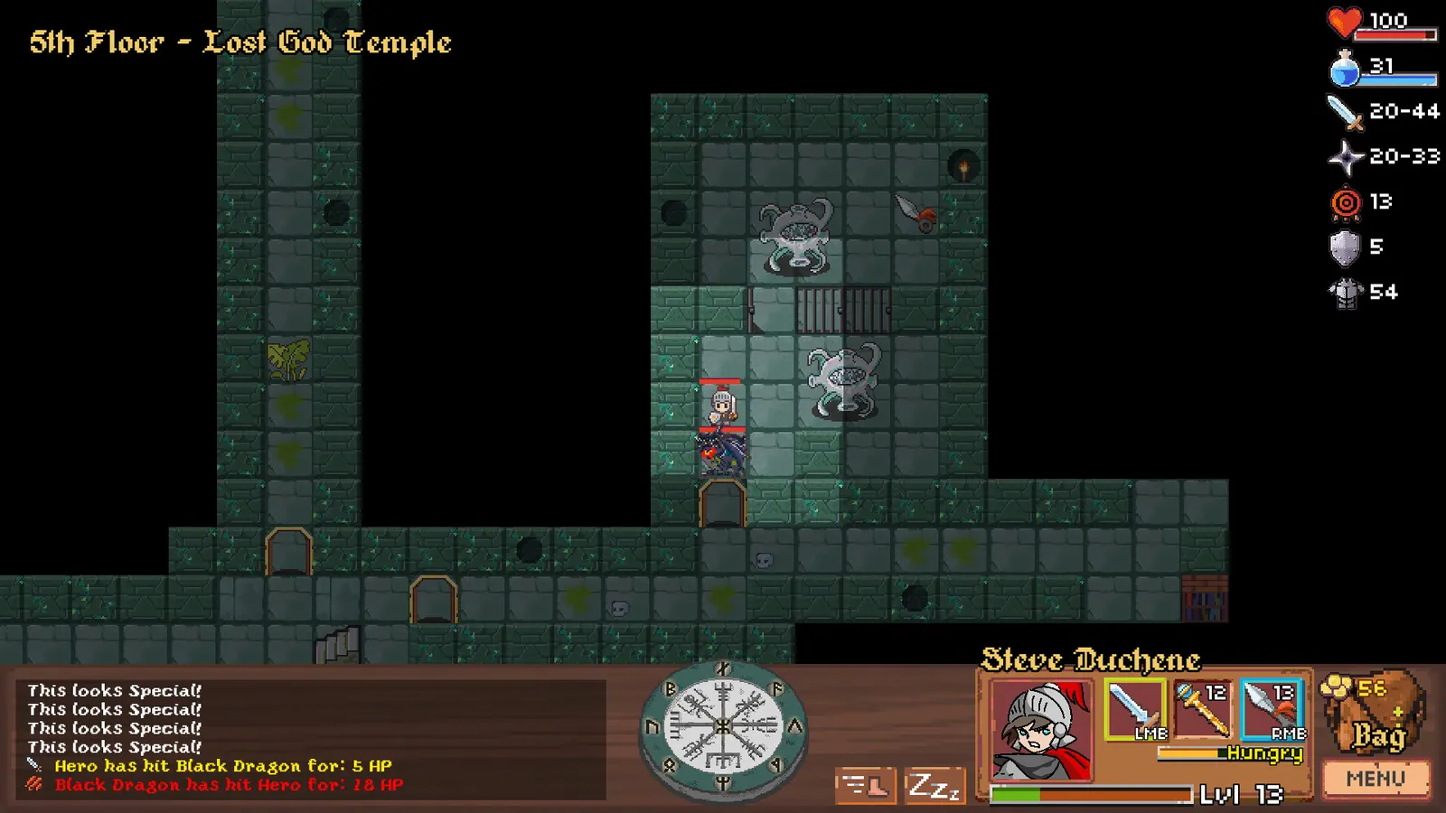 Скриншот 5 игры Paper Dungeons Crawler