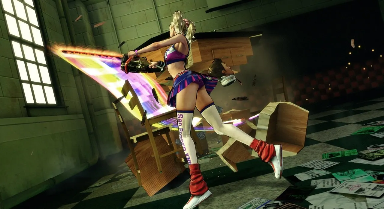 Скриншот 3 игры Lollipop Chainsaw