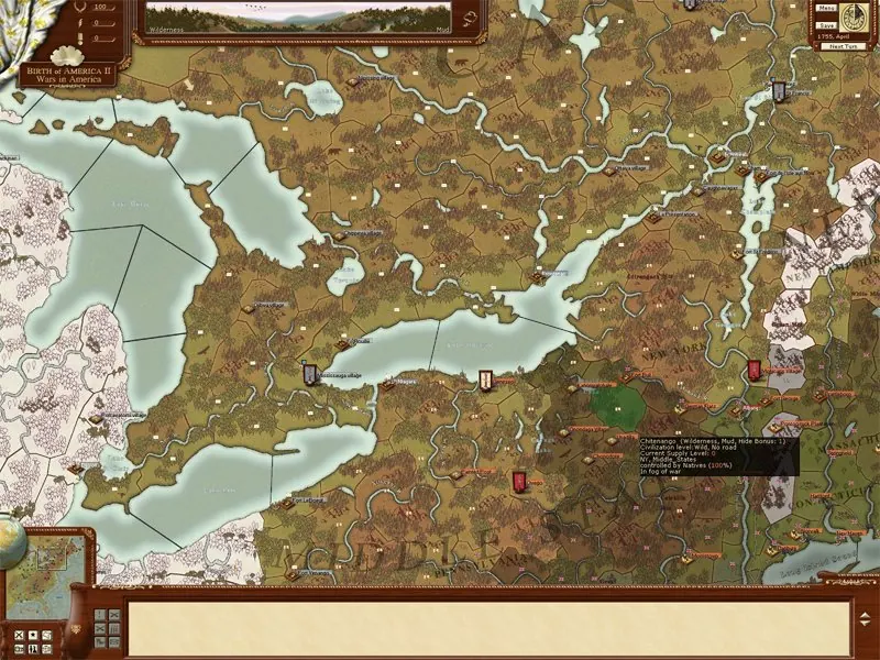 Скриншот 4 игры Birth of America II: Wars in America 1750-1815