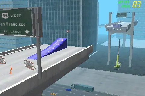 Скриншот 2 игры Daredevil Dave: Motorcycle Stuntman!