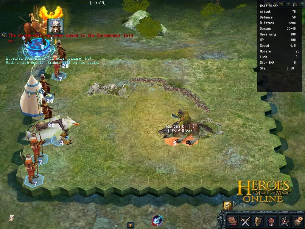 Скриншот 6 игры Heroes of Might and Magic Online