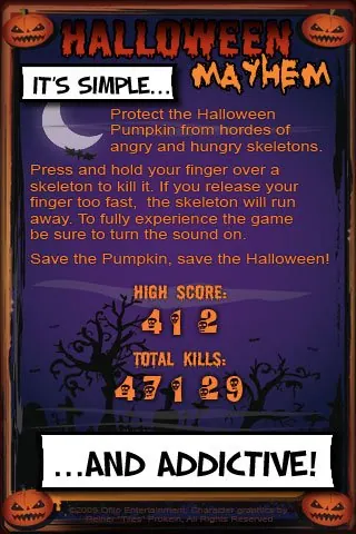 Скриншот 3 игры Halloween Mayhem