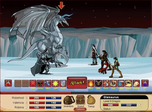 Скриншот 7 игры DragonFable