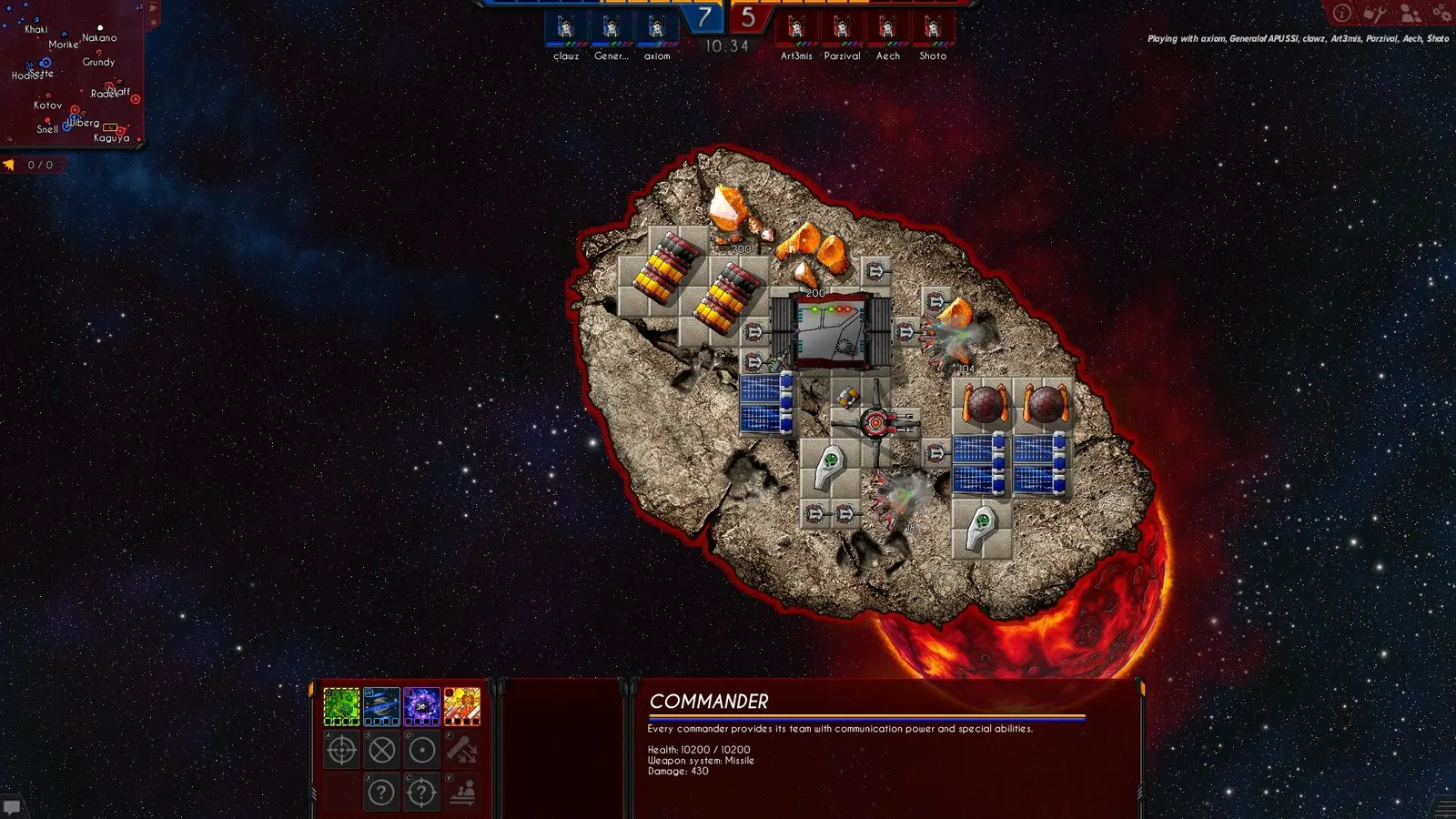 Скриншот 5 игры Asteroid Fight