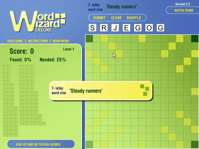 Скриншот 5 игры Word Wizard Deluxe