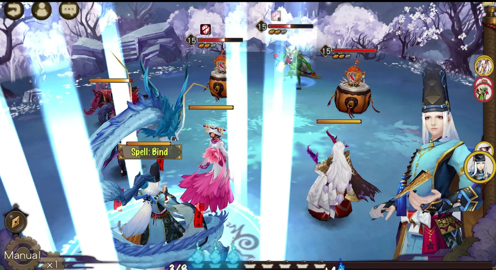 Скриншот 3 игры Onmyoji