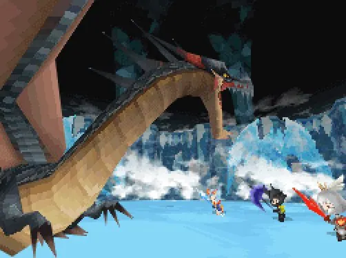 Скриншот 3 игры Final Fantasy: The 4 Heroes of Light