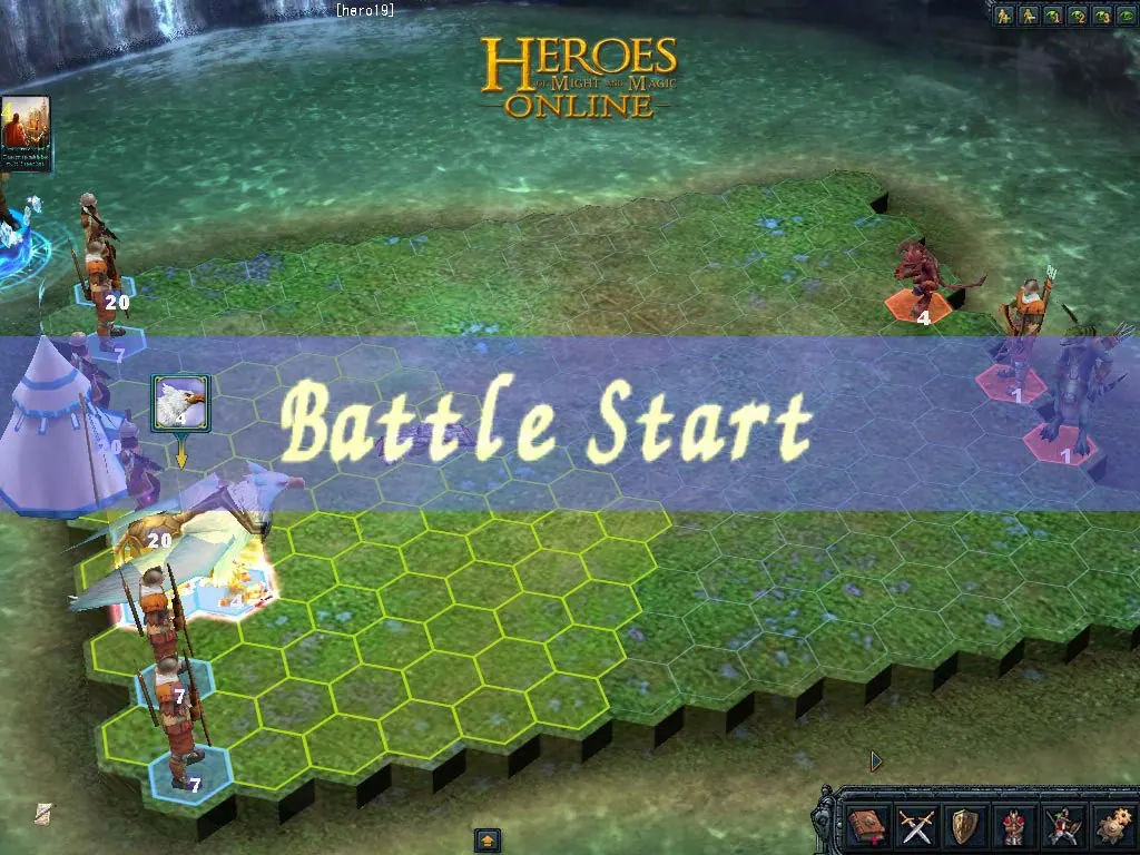 Скриншот 4 игры Heroes of Might and Magic Online