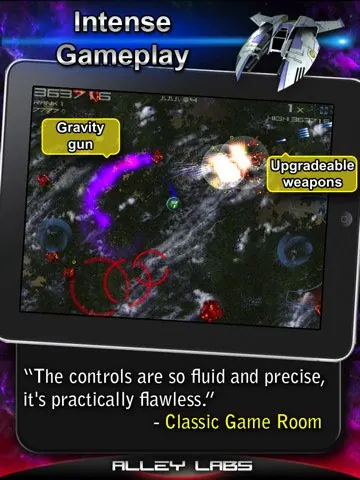 Скриншот 3 игры Meteor Blitz