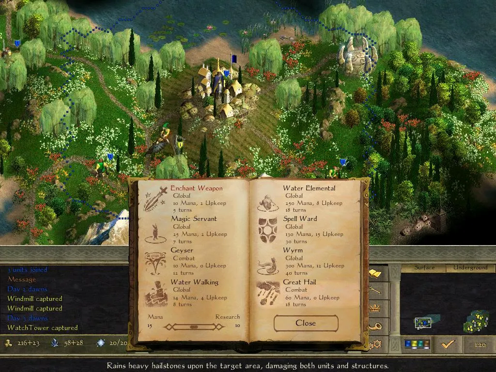 Скриншот 3 игры Age of Wonders 2: The Wizard’s Throne