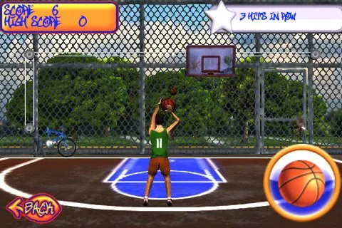 Скриншот 4 игры BasketBall Crazy Hoop