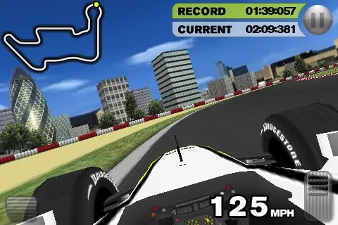 Скриншот 2 игры GP Racing