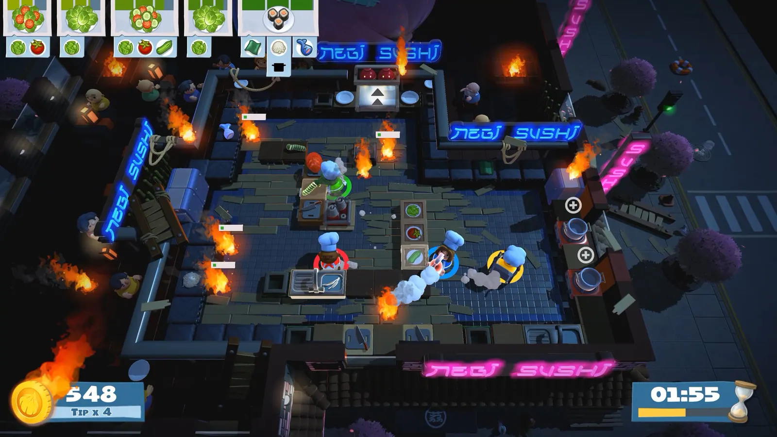 Скриншот 3 игры Overcooked! 2