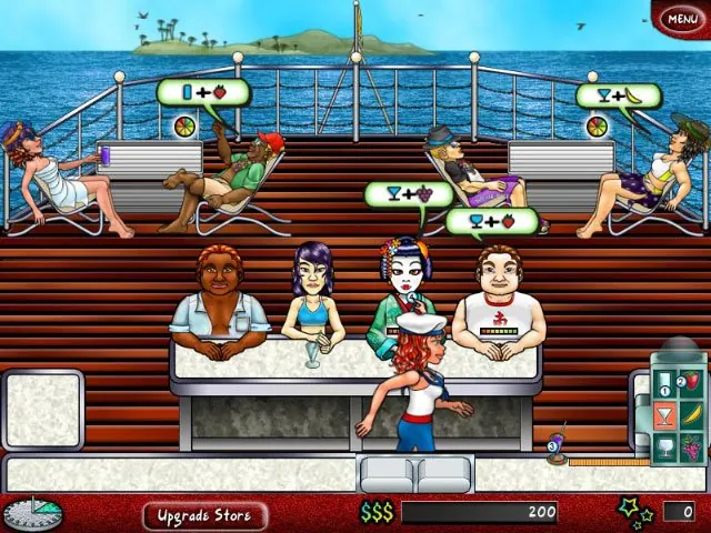 Скриншот 3 игры Cathy's Caribbean Club