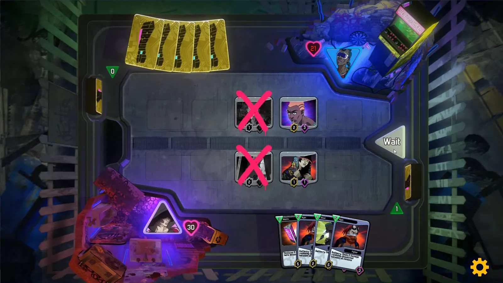 Скриншот 5 игры Urbance Clans Card Battle!