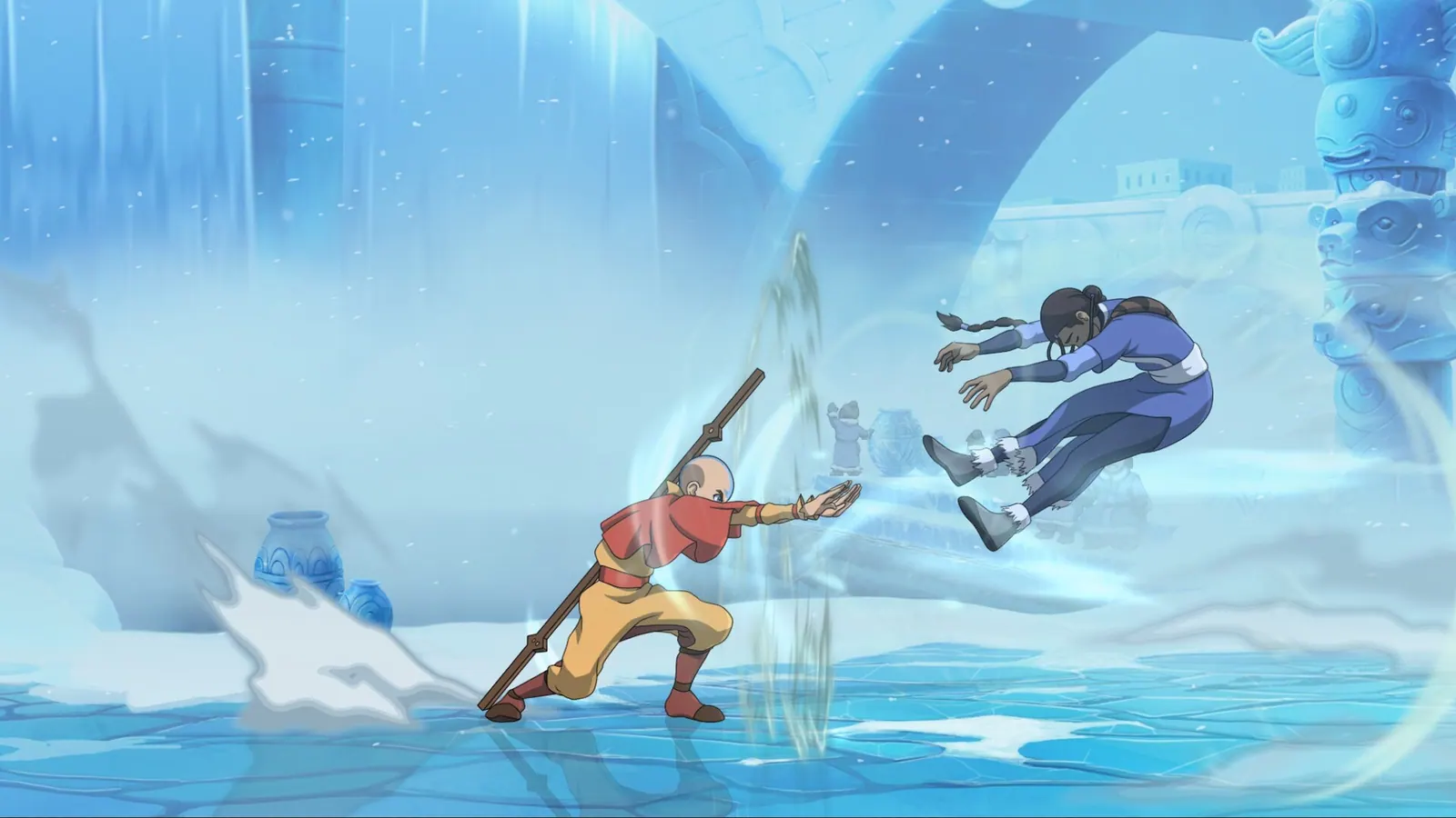 Скриншот 5 игры Avatar Legends: The Fighting Game