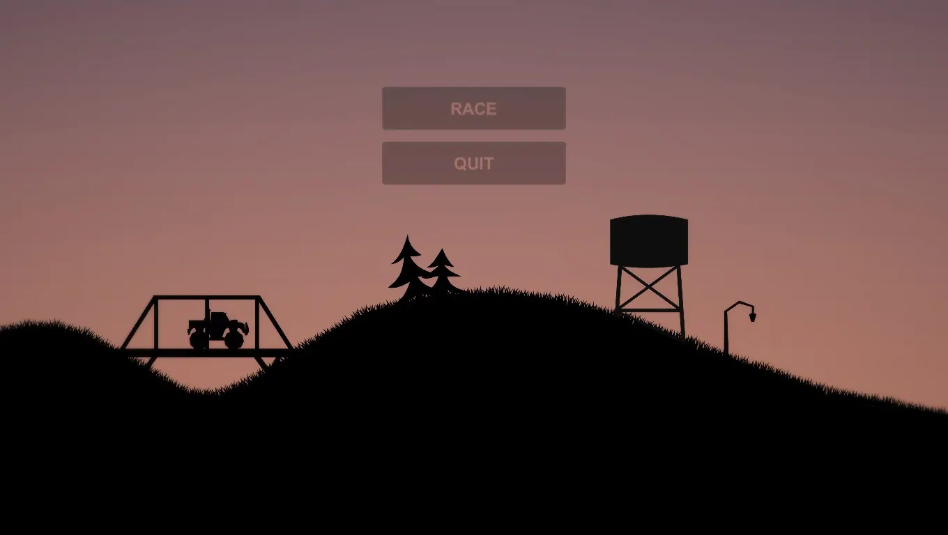Скриншот 2 игры Hill Racing