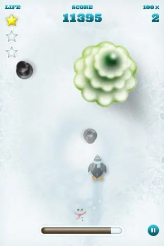 Скриншот 3 игры Rocket Downhill Penguin