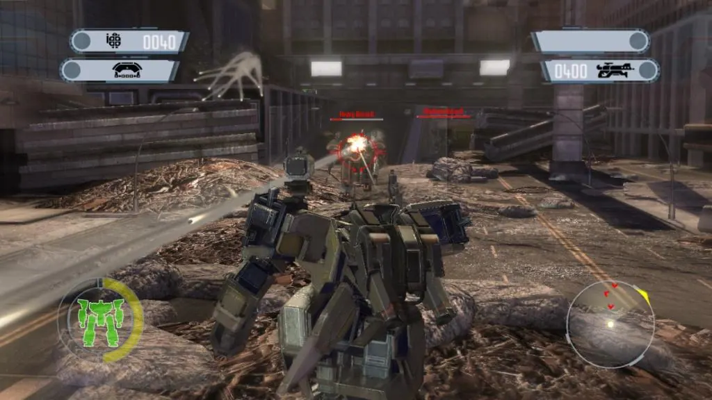 Скриншот 2 игры Front Mission Evolved