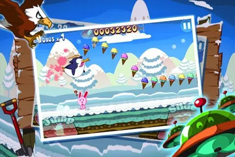 Скриншот 5 игры Dash! Dash! Pengy