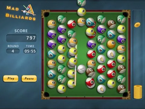 Скриншот 3 игры Mad Billiards