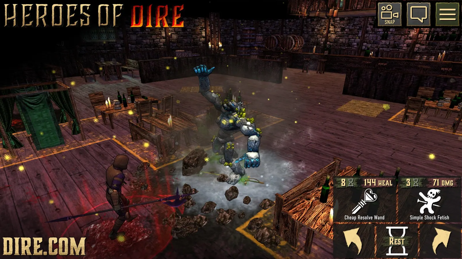 Скриншот 6 игры Heroes of Dire