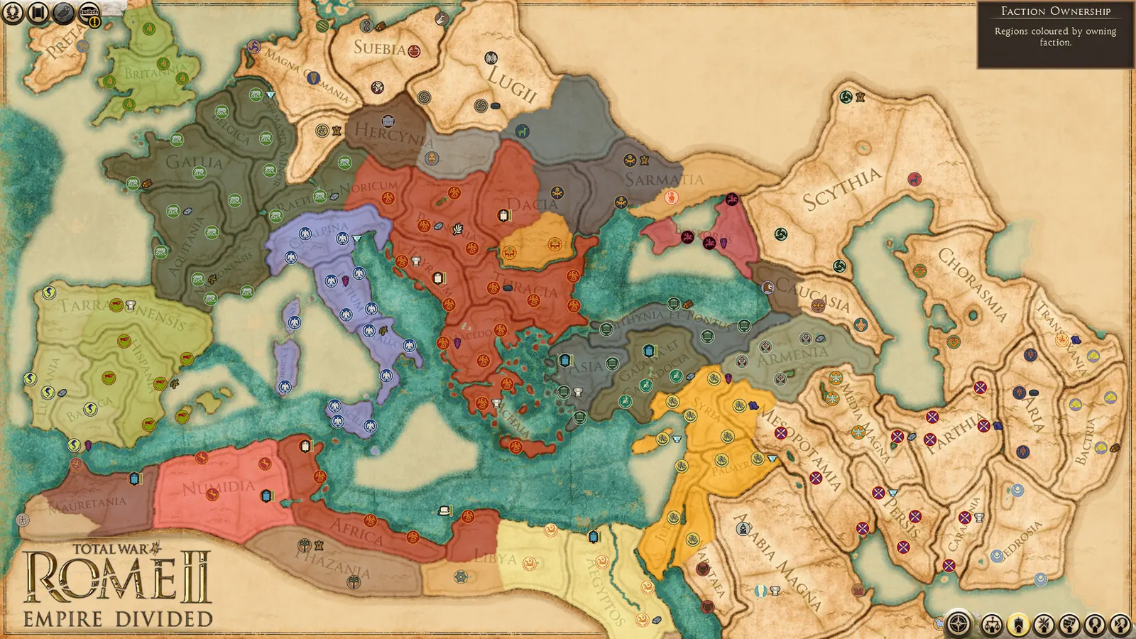 Скриншот 3 игры Total War: ROME II - Empire Divided