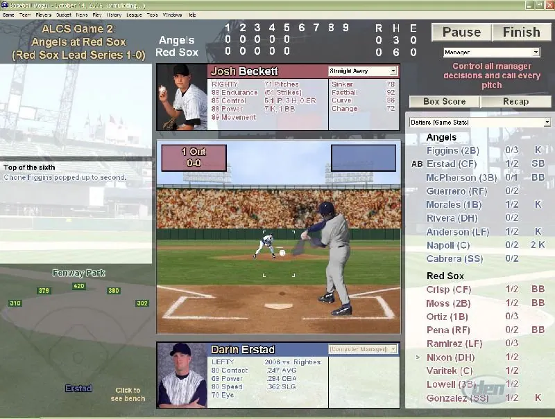 Скриншот 3 игры Baseball Mogul 2007