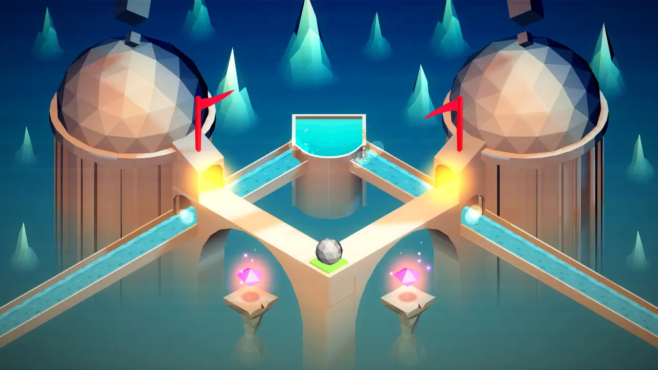 Скриншот 4 игры Poly and the Marble Maze